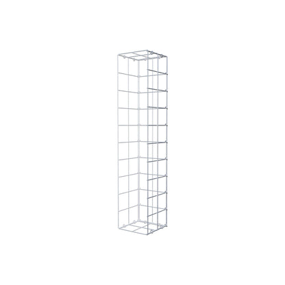 Gabião tipo 2 100 cm x 20 cm x 20 cm (C x A x P), malhagem 10 cm x 10 cm, anel C