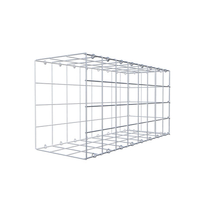 Fourche rapportée type 2 80 cm x 40 cm x 30 cm (L x H x P), mailles 10 cm x 10 cm, anneau C
