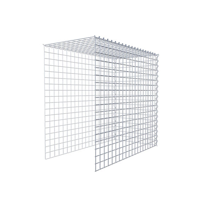 Gavión complementario tipo 4 100 cm x 90 cm x 50 cm (L x A x P), malla 5 cm x 5 cm, espiral
