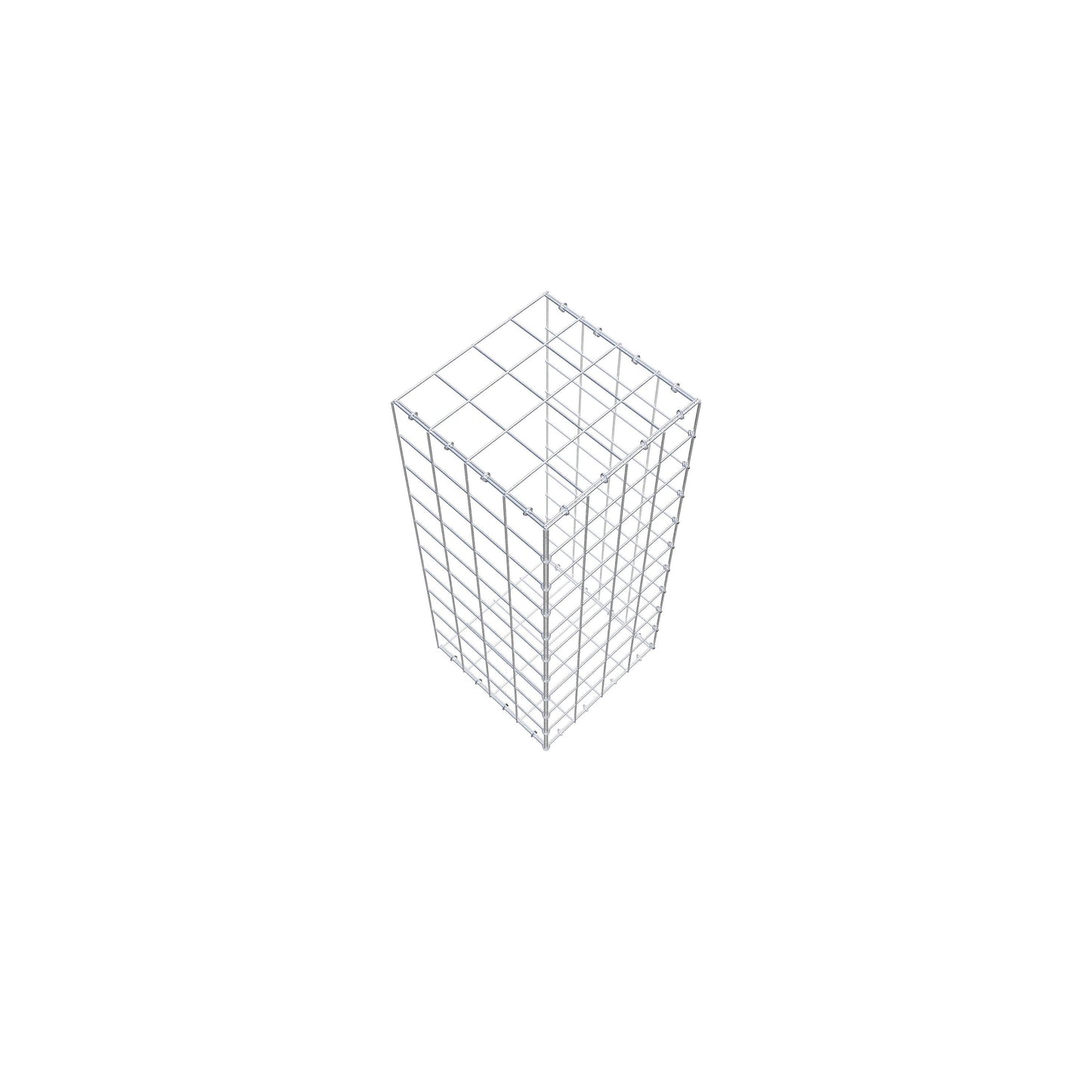 Anbaugabione Typ 2 100 cm x 40 cm x 40 cm (L x H x T), Maschenweite 10 cm x 10 cm, C-Ring
