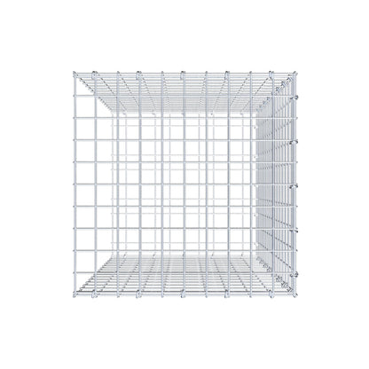 Opzetpaal type 2 80 cm x 50 cm x 50 cm (L x H x D), maaswijdte 5 cm x 5 cm, C-ring