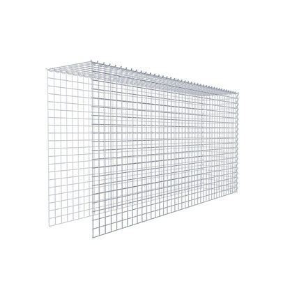 Gavión adicional tipo 4 200 cm x 100 cm x 40 cm (L x A x P), malla 5 cm x 5 cm, en espiral