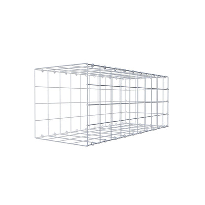 Anbaugabione Typ 2 100 cm x 40 cm x 40 cm (L x H x T), Maschenweite 10 cm x 10 cm, C-Ring