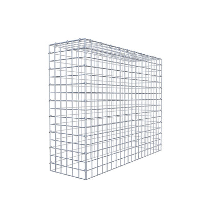 Anbaugabione Typ 3 100 cm x 80 cm x 30 cm (L x H x T), Maschenweite 5 cm x 5 cm, C-Ring