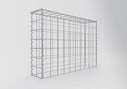 Gabião Tipo 3 100 cm x 70 cm x 20 cm (C x A x P), malhagem 10 cm x 10 cm, espiral