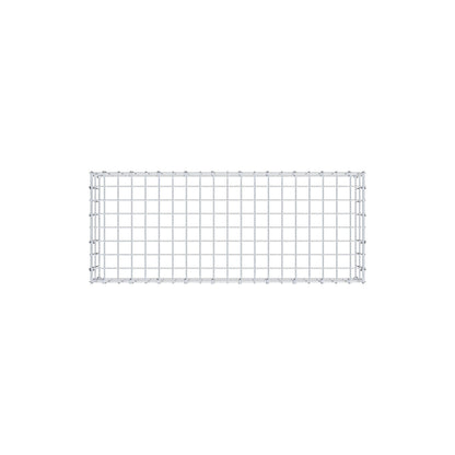 Gavión complementario de tipo 3 100 cm x 20 cm x 40 cm (largo x alto x fondo), malla 5 cm x 10 cm, anillo en C