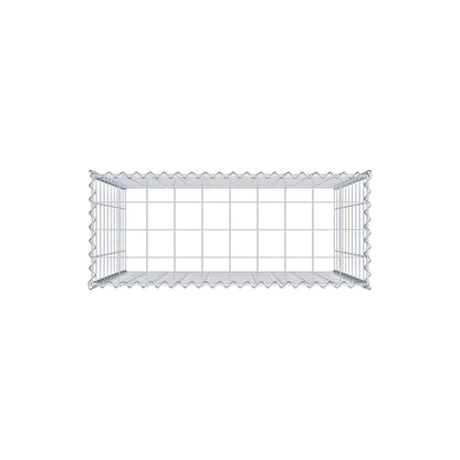 Anbaugabione Typ 3 100 cm x 100 cm x 40 cm (L x H x T), Maschenweite 10 cm x 10 cm, Spirale