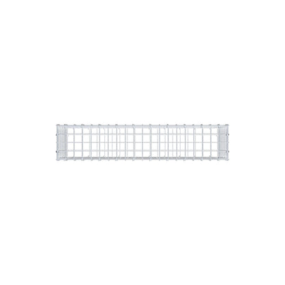 Gabion 100 cm x 40 cm x 20 cm (L x H x D), maskstorlek 5 cm x 5 cm, C-ring