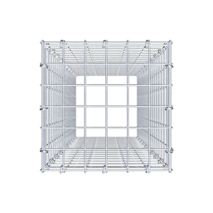 Gabbione aggiuntivo di tipo 3 100 cm x 30 cm x 30 cm (L x A x P), maglia 5 cm x 5 cm, anello a C