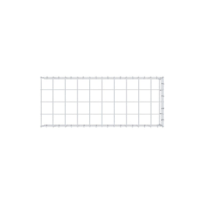 Pila adicional tipo 4 100 cm x 20 cm x 40 cm (L x A x P), malla 10 cm x 10 cm, anillo en C