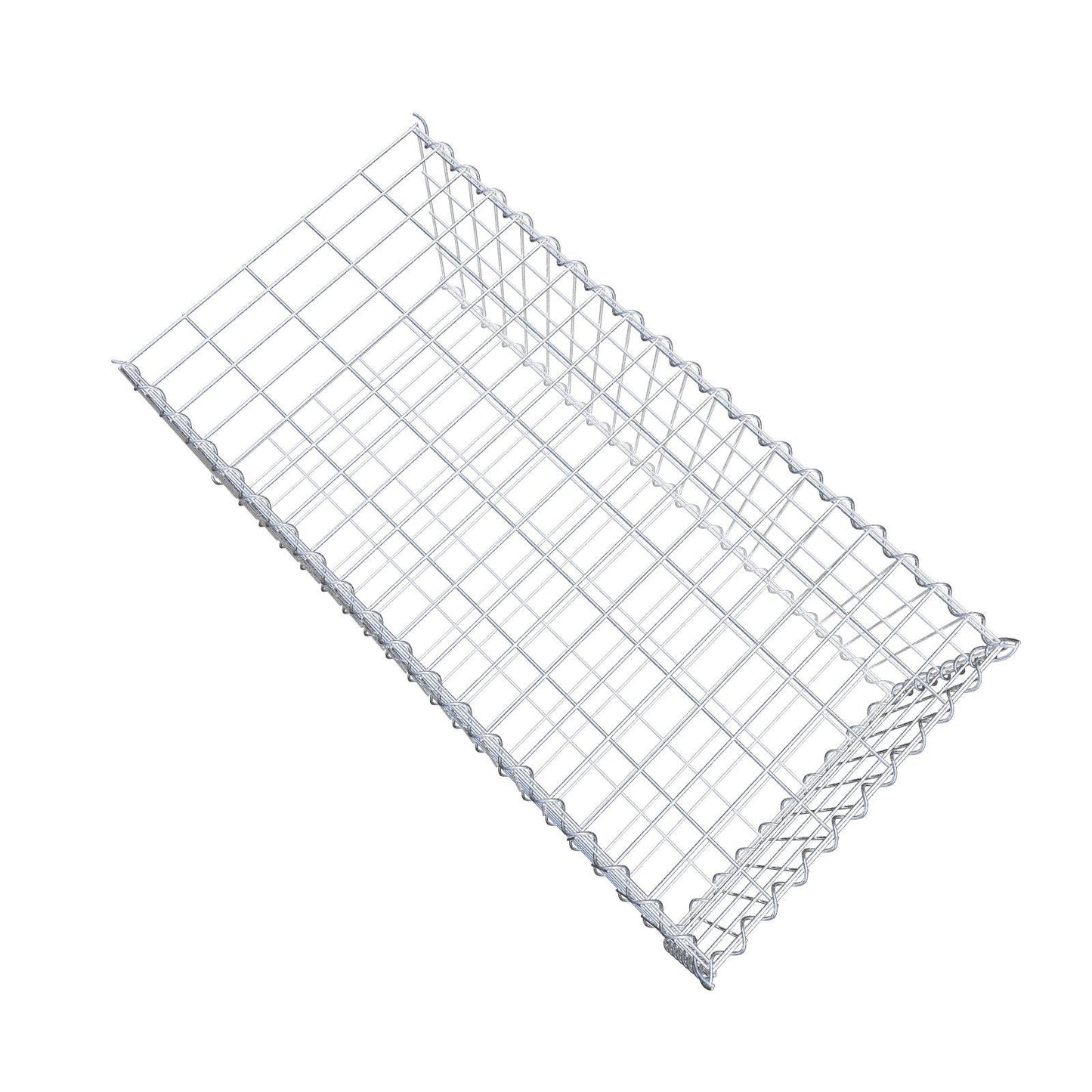 Gavión complementario tipo 2 100 cm x 40 cm x 50 cm (L x A x P), malla 5 cm x 10 cm, espiral