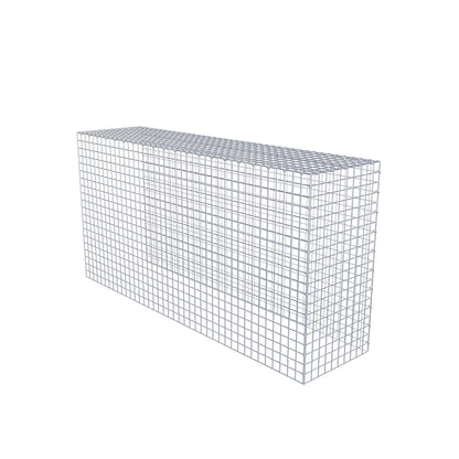 Add-on schanskorf type 4 200 cm x 100 cm x 50 cm (L x H x D), maaswijdte 5 cm x 5 cm, C-ring