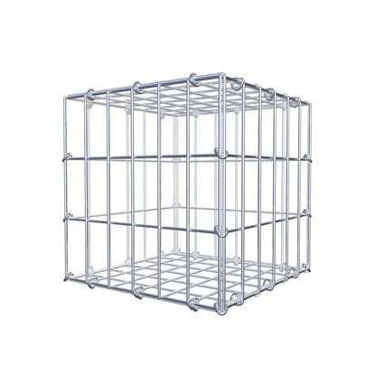Schanskorf 30 cm x 30 cm x 30 cm (L x H x D), maaswijdte 5 cm x 10 cm, C-ring