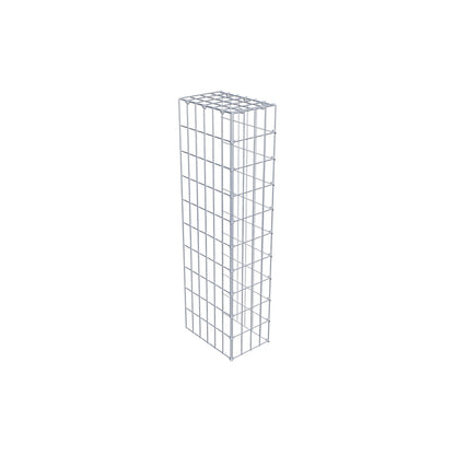 Type 4 oplegkorf 100 cm x 30 cm x 20 cm (L x H x D), maaswijdte 5 cm x 10 cm, C-ring