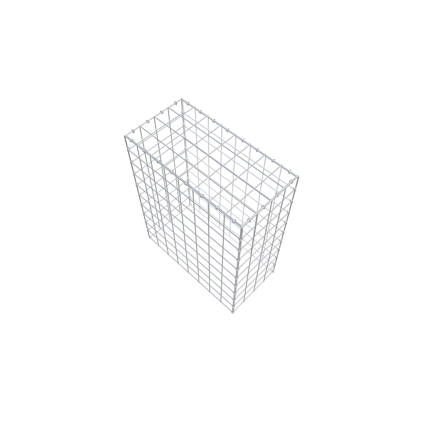 Fourche rapportée type 3 100 cm x 80 cm x 40 cm (L x H x P), mailles 10 cm x 10 cm, anneau C