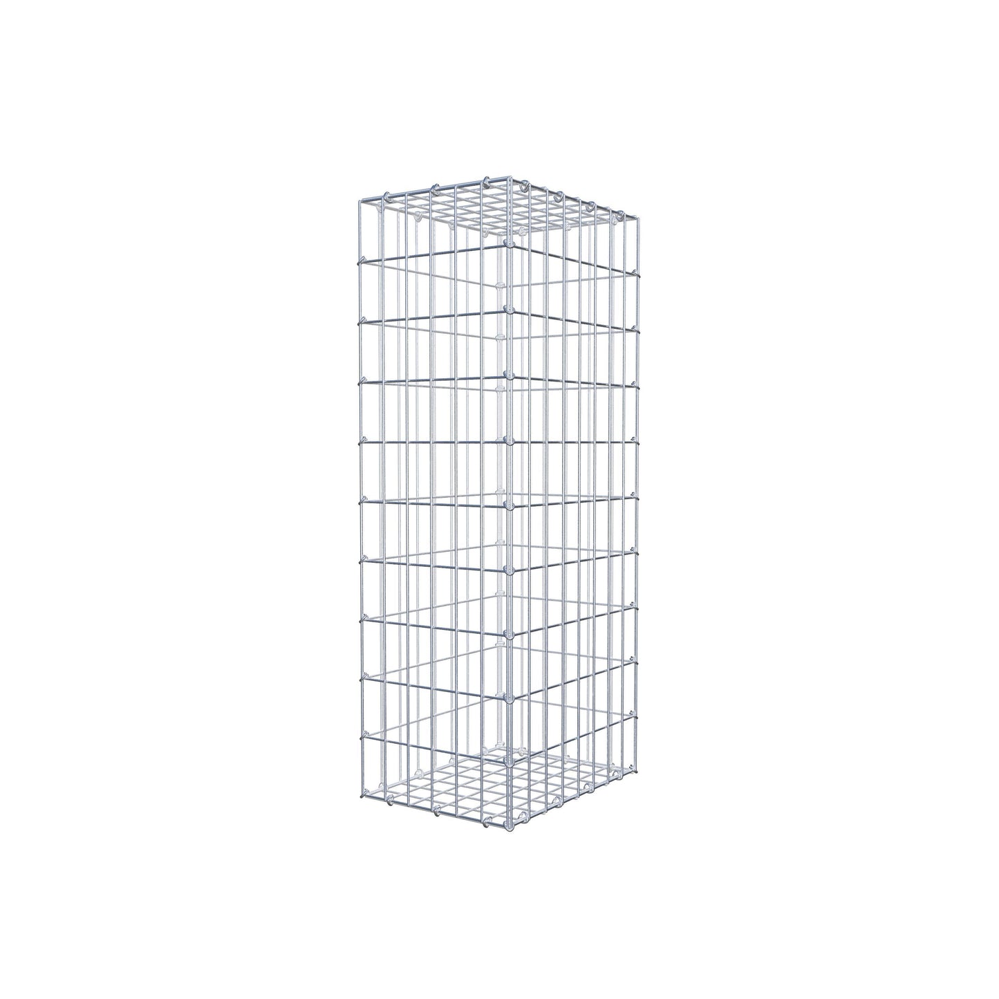 Schanskorf 100 cm x 40 cm x 30 cm (L x H x D), maaswijdte 5 cm x 10 cm, C-ring