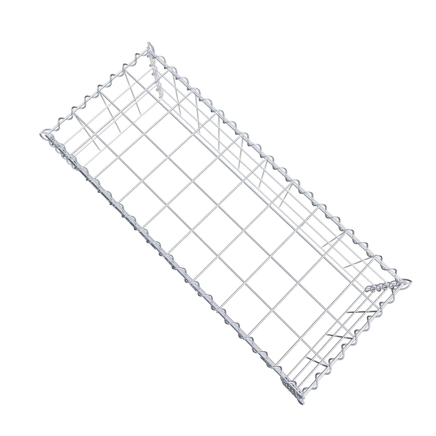 Gavión complementario tipo 3 100 cm x 30 cm x 40 cm (L x A x P), malla 10 cm x 10 cm, espiral