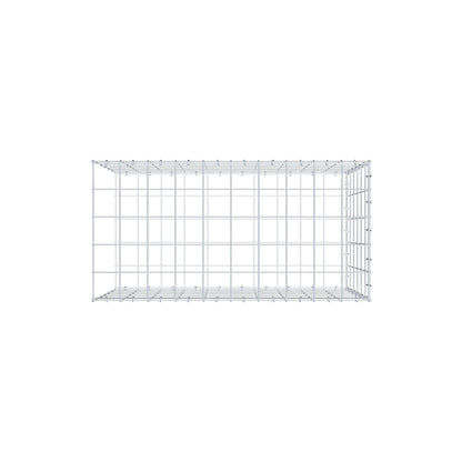 Anbaugabione Typ 2 100 cm x 60 cm x 50 cm (L x H x T), Maschenweite 10 cm x 10 cm, C-Ring