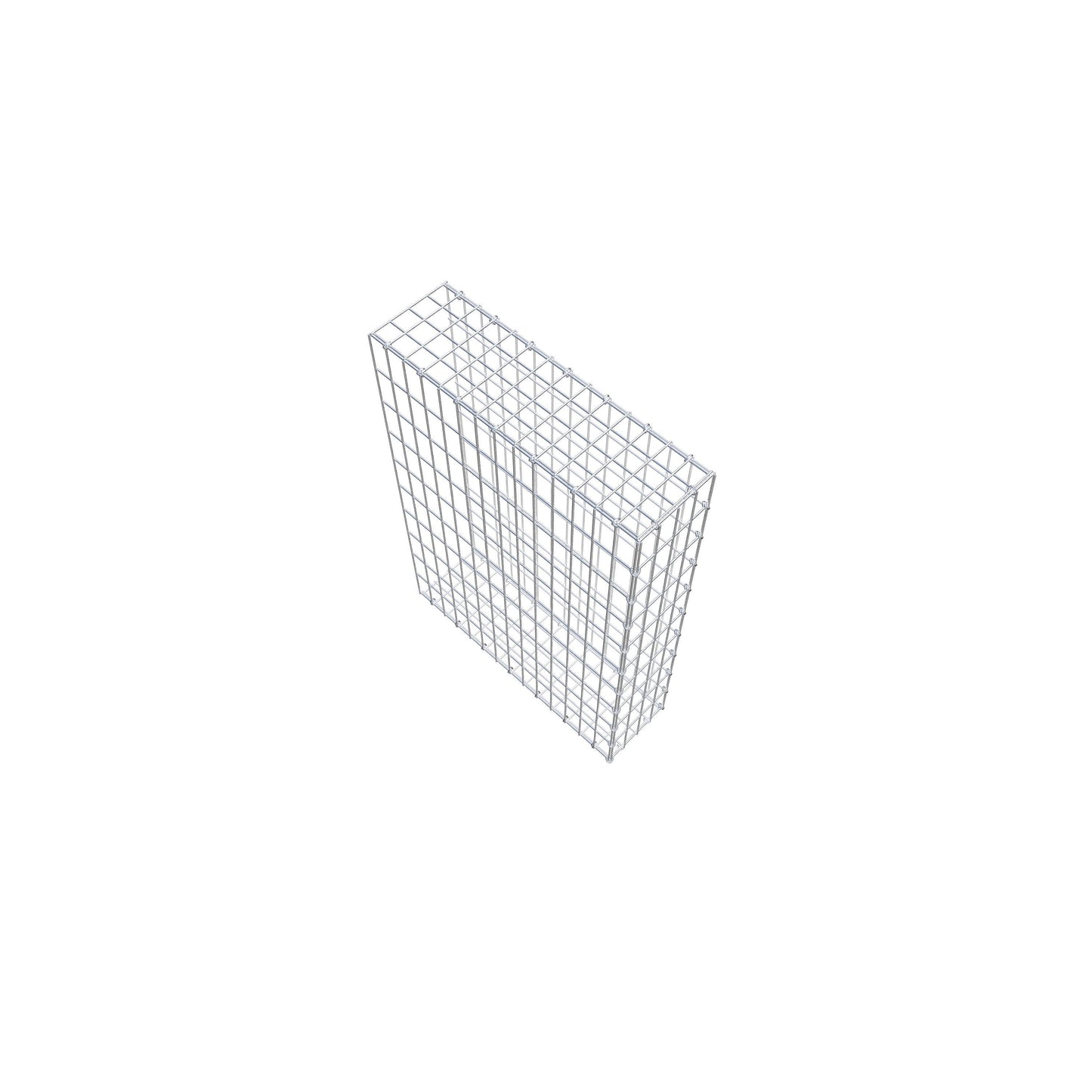 Fourche rapportée type 2 100 cm x 70 cm x 20 cm, mailles 5 cm x 10 cm, anneau en C
