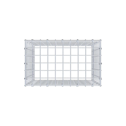 Pila adicional tipo 3 50 cm x 50 cm x 30 cm (L x A x P), malla 5 cm x 5 cm, anillo en C