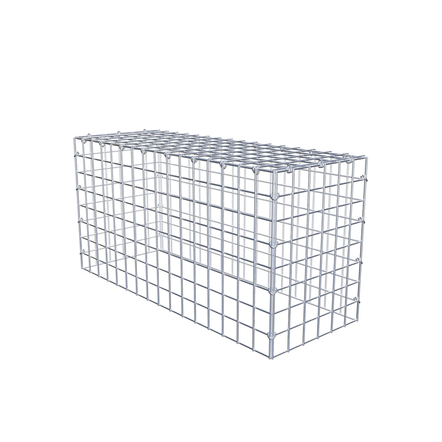 Pila adicional tipo 3 80 cm x 40 cm x 30 cm (L x A x P), malla 5 cm x 5 cm, anillo en C