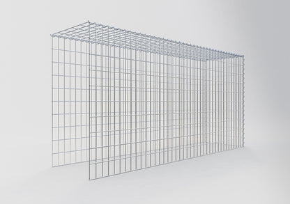 Anbaugabione Typ 4 200 cm x 100 cm x 50 cm (L x H x T), Maschenweite 5 cm x 10 cm, Spirale