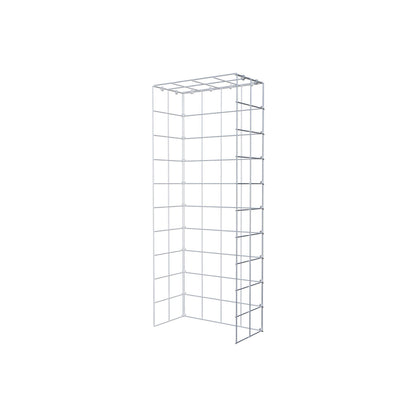 Pila adicional tipo 4 100 cm x 20 cm x 40 cm (L x A x P), malla 10 cm x 10 cm, anillo en C