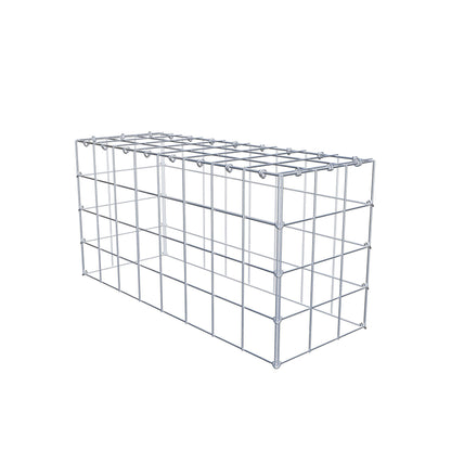 Pila adicional tipo 3 80 cm x 40 cm x 30 cm (L x A x P), malla 10 cm x 10 cm, anillo en C