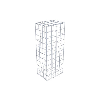 Schanskorf 100 cm x 30 cm x 40 cm (L x H x D), maaswijdte 10 cm x 10 cm, C-ring