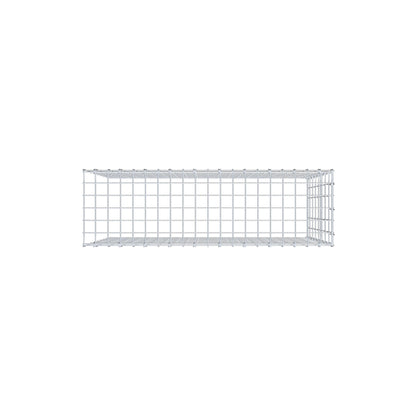 Anbaugabione Typ 4 100 cm x 80 cm x 30 cm (L x H x T), Maschenweite 5 cm x 10 cm, C-Ring
