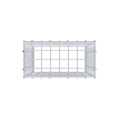 Gabião Tipo 3 50 cm x 40 cm x 20 cm (C x A x P), malhagem 5 cm x 5 cm, anel C