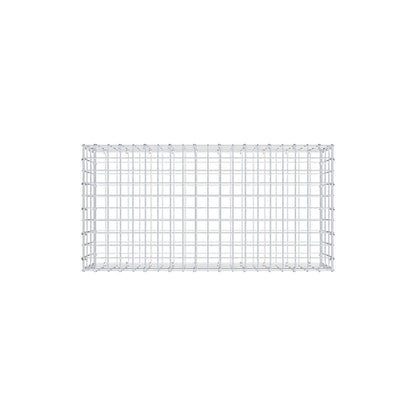 Gabione 100 cm x 30 cm x 50 cm (L x H x T), Maschenweite 5 cm x 10 cm, C-Ring