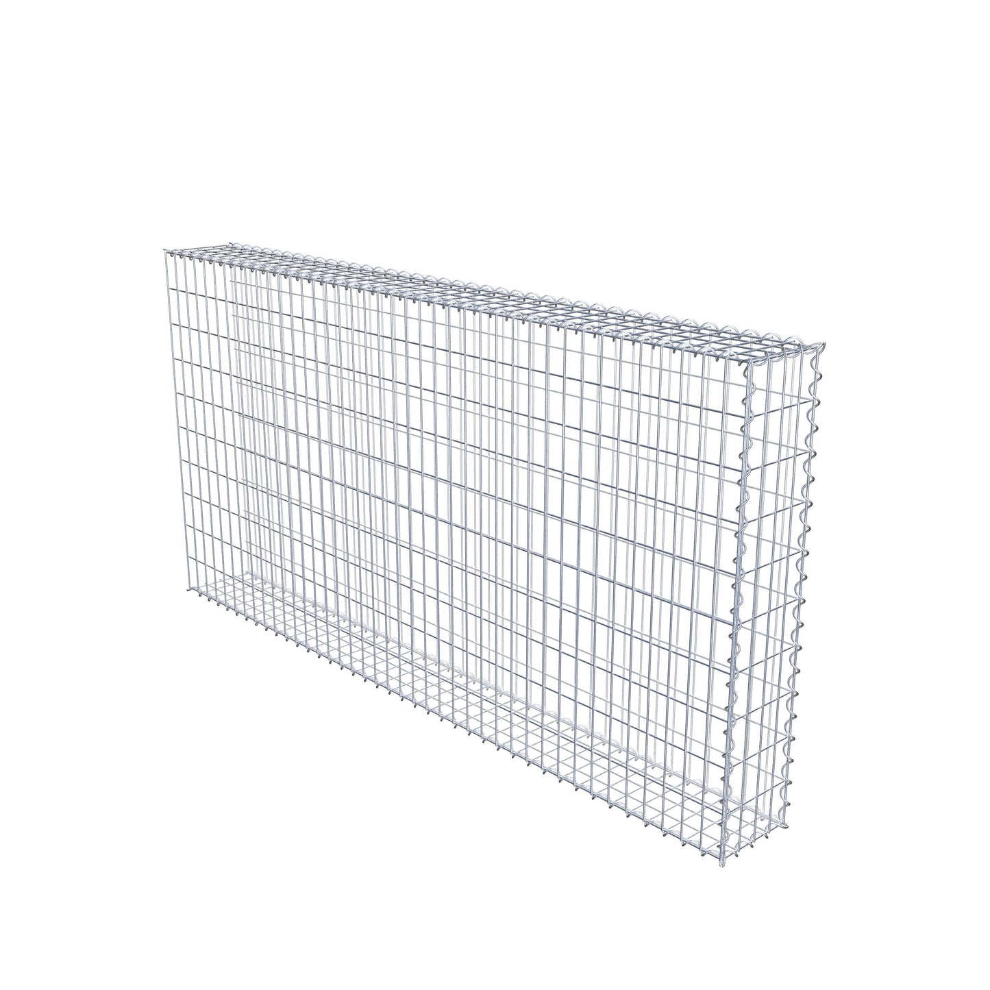 Gavión adicional tipo 2 200 cm x 100 cm x 20 cm (L x A x P), malla 5 cm x 10 cm, en espiral