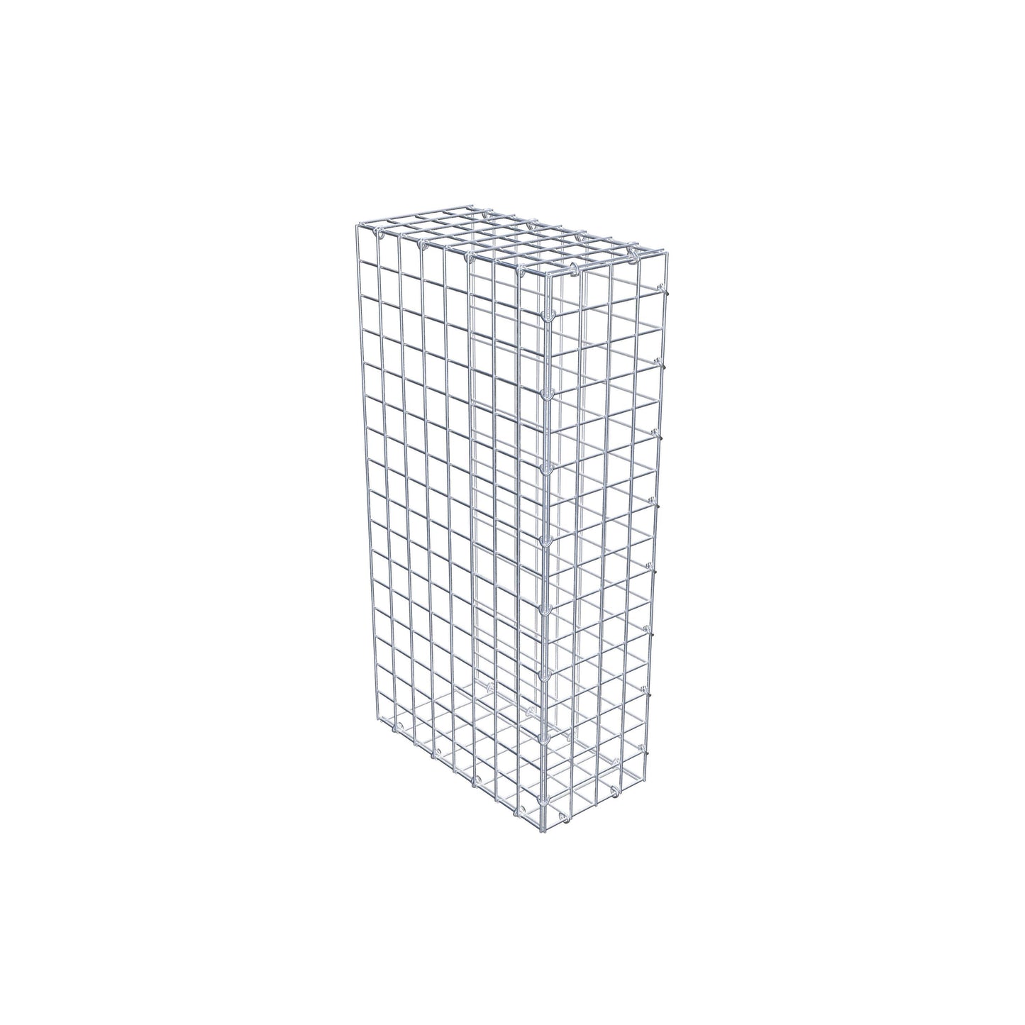 Pila adicional tipo 2 80 cm x 40 cm x 20 cm (L x A x P), malla 5 cm x 5 cm, anillo en C