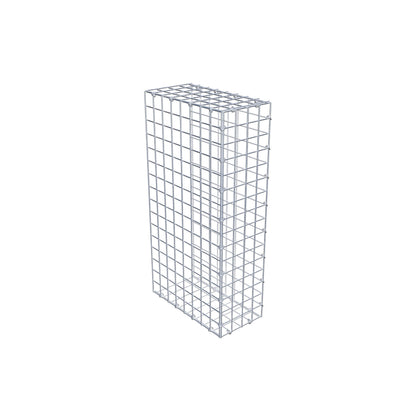 Pila adicional tipo 2 80 cm x 40 cm x 20 cm (L x A x P), malla 5 cm x 5 cm, anillo en C