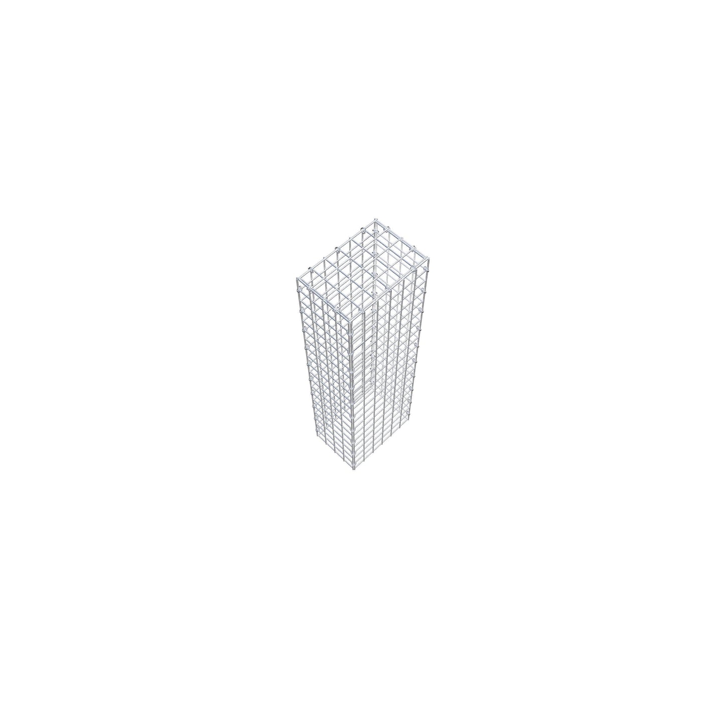 Fourche rapportée type 3 100 cm x 20 cm x 30 cm (L x H x P), maille 5 cm x 5 cm, anneau en C