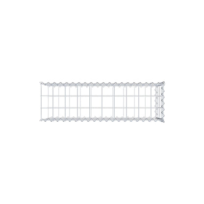 Grown-on gabion type 2 100 cm x 40 cm x 30 cm (L x H x D), mesh size 10 cm x 10 cm, spiral
