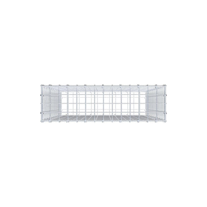 Gabion 100 cm x 70 cm x 20 cm (L x H x D), maskestørrelse 5 cm x 5 cm, C-ring