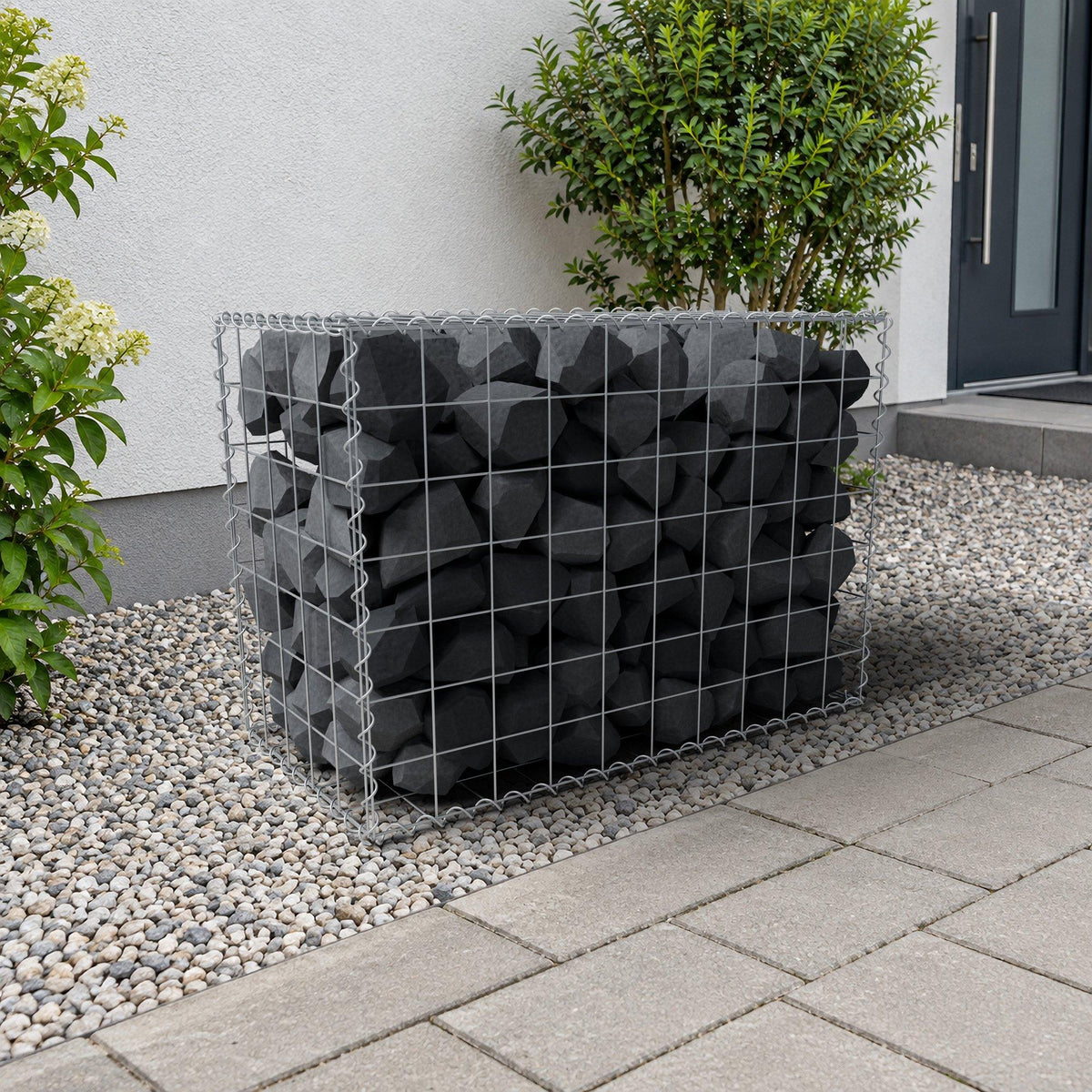 Gabion 100 cm x 70 cm x 50 cm (L x H x D), mesh size 10 cm x 10 cm, spiral
