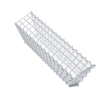 Gavión complementario tipo 2 80 cm x 40 cm x 20 cm (L x A x P), malla 5 cm x 5 cm, espiral