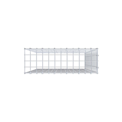 Gabião Tipo 4 100 cm x 60 cm x 20 cm (C x A x P), malhagem 5 cm x 5 cm, anel C