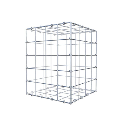 Schanskorf 50 cm x 40 cm x 40 cm (L x H x D), maaswijdte 10 cm x 10 cm, C-ring