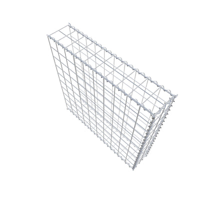 Gavión complementario tipo 2 100 cm x 100 cm x 20 cm (L x A x P), malla 10 cm x 10 cm, espiral