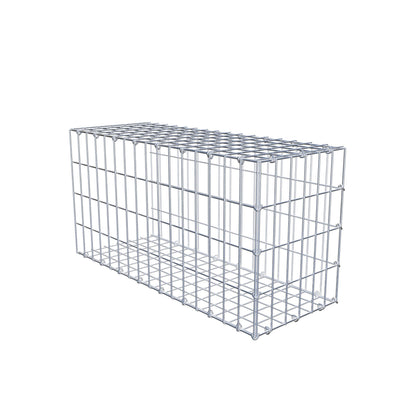 Fourche rapportée type 2 80 cm x 40 cm x 30 cm, mailles 5 cm x 10 cm, anneau en C