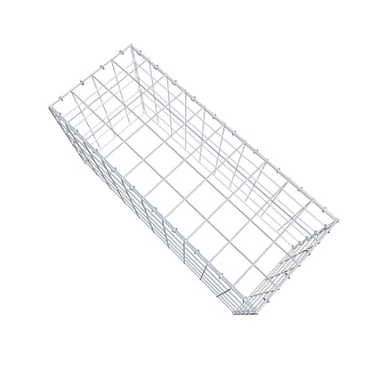Monteret gabion type 3 100 cm x 50 cm x 40 cm (L x H x D), maskestørrelse 10 cm x 10 cm, C-ring
