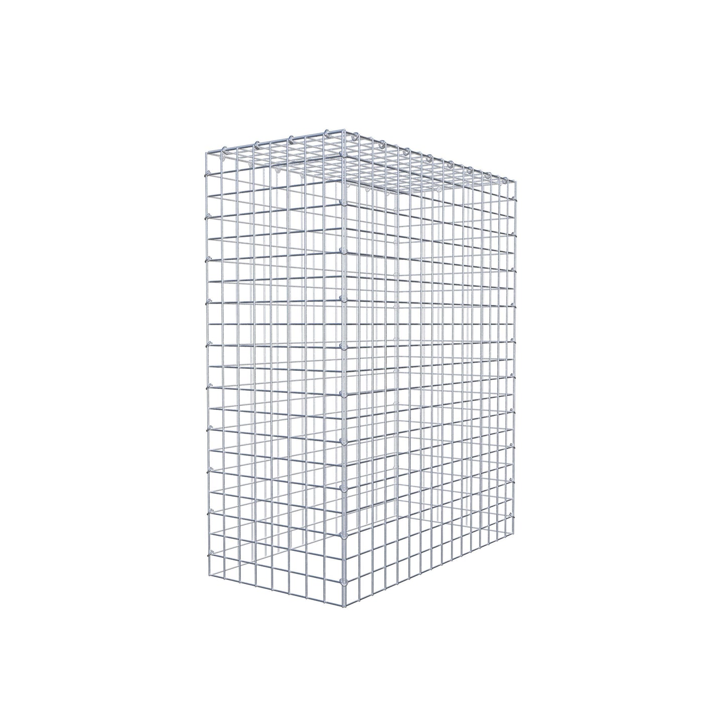 Gavión complementario de tipo 3 100 cm x 80 cm x 40 cm (L x A x P), malla 5 cm x 5 cm, anillo en C