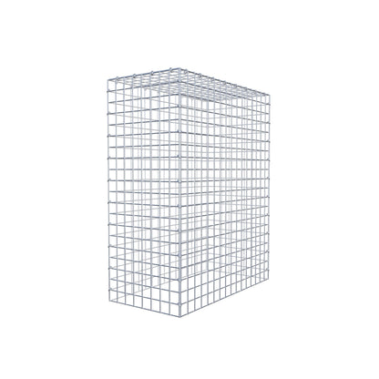 Gavión complementario de tipo 3 100 cm x 80 cm x 40 cm (L x A x P), malla 5 cm x 5 cm, anillo en C