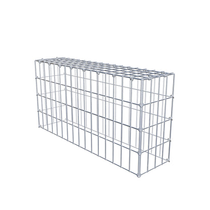 Pila adicional tipo 3 80 cm x 40 cm x 20 cm (L x A x P), malla 5 cm x 10 cm, anillo en C