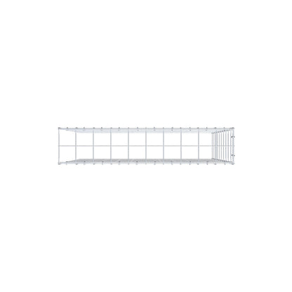 Gabião Tipo 4 100 cm x 100 cm x 20 cm (C x A x P), malhagem 10 cm x 10 cm, anel C