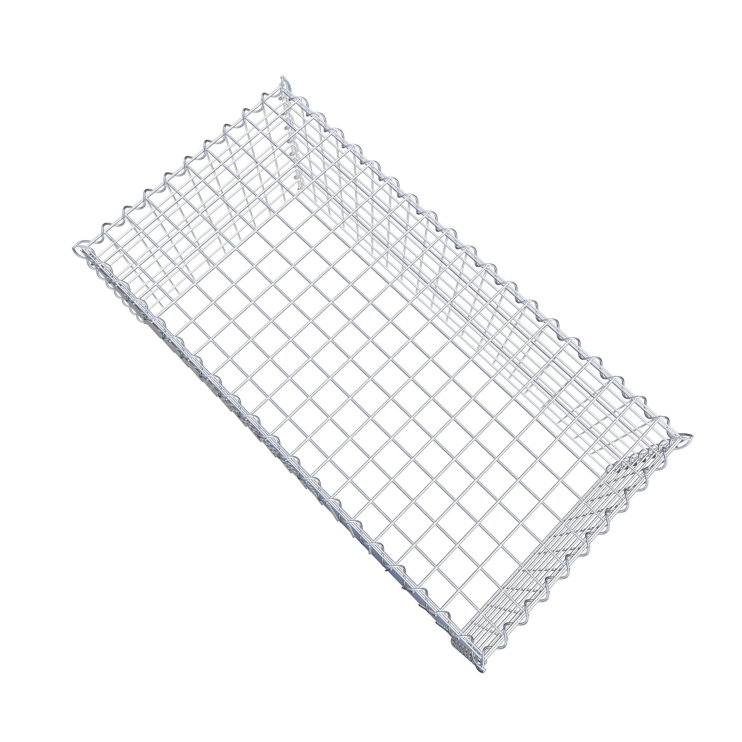Gavión complementario tipo 3 100 cm x 40 cm x 50 cm (L x A x P), malla 5 cm x 5 cm, espiral
